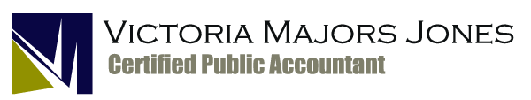 Victoria Majors Jones, CPA Logo